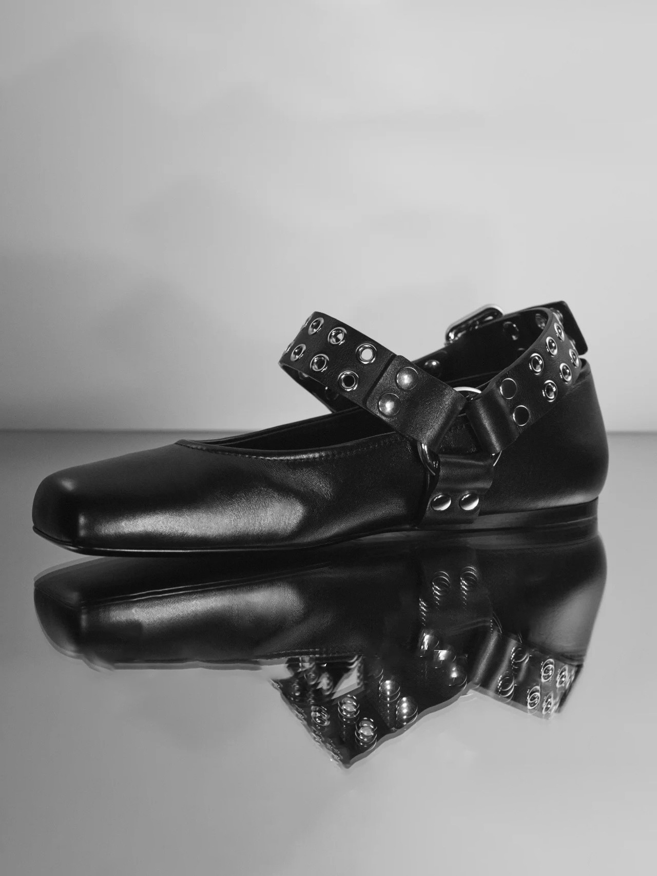 Leather Slingback Flats, picture 3 of 4