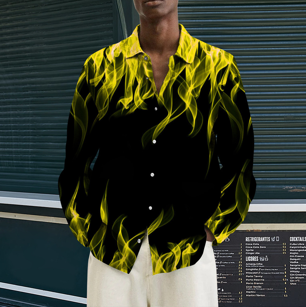Mehrfarbiges Langarmshirt Flame Youth - Bild 2 von 10
