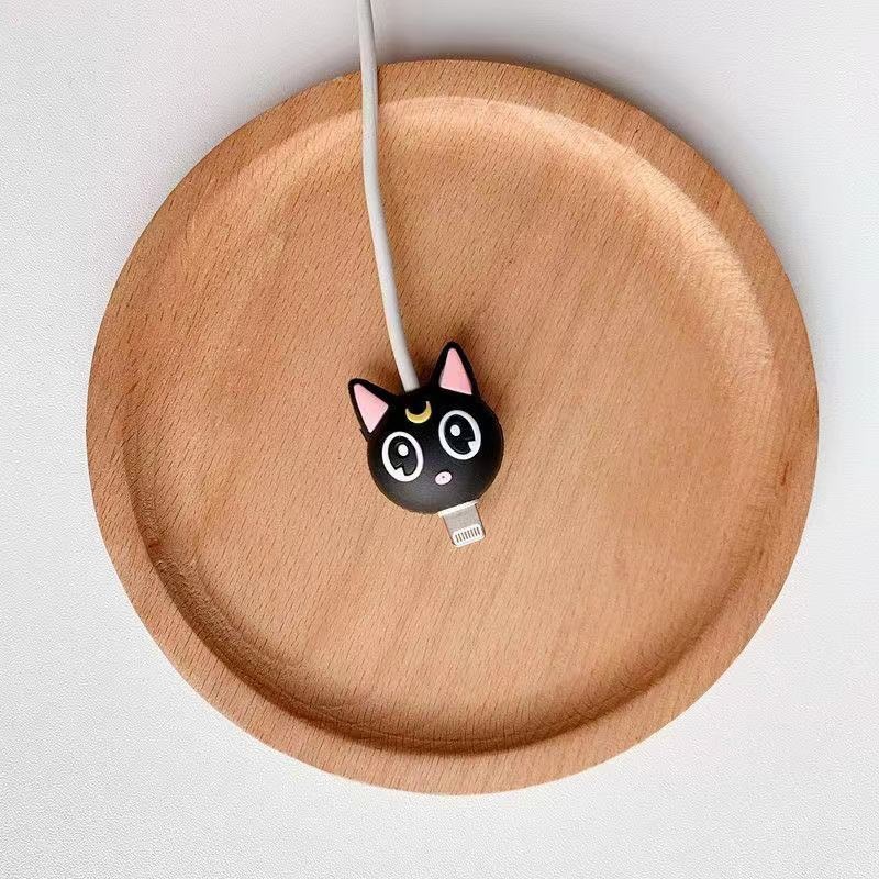 Cartoon Data Anti-folding Implement Bite USB Cable Protection Sleeve - Image 45