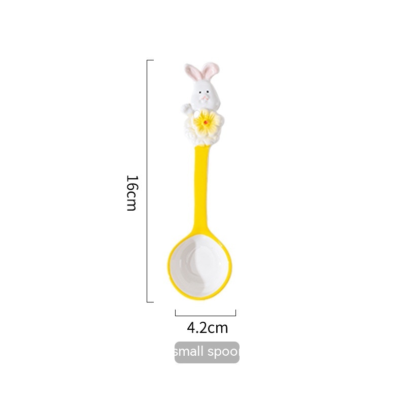 Yellow Long Spoon