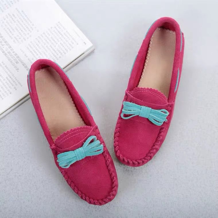 Hand-sewn Flat-soled Genuine Leather Loafer Shoes