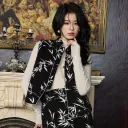 Bamboo Jacquard Vest