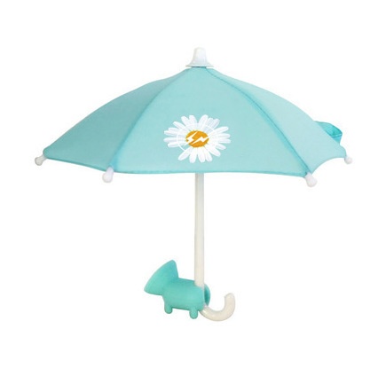 Light Aqua Blue Little Daisy