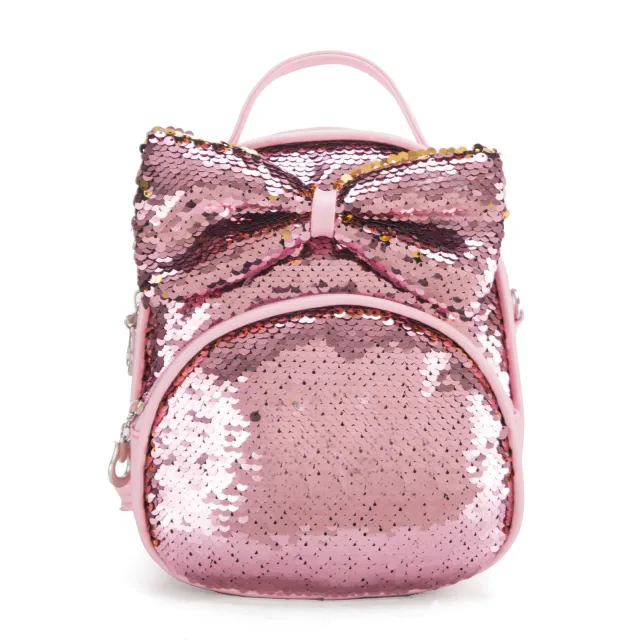 Cartoon Cute New Sequined Children's Backpack Pink - Shop at LoveMi