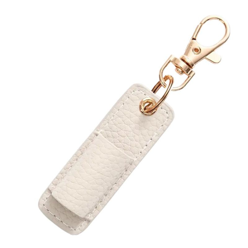 Creative Neck-hanging Pen Holder With Keychain