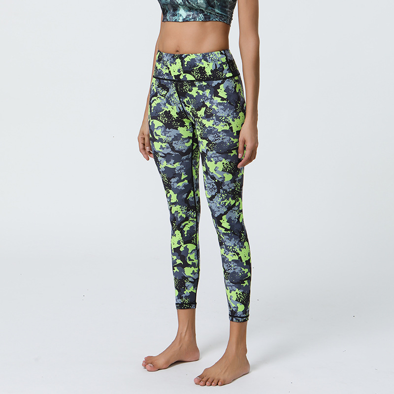 New Womens Printed Yoga Leggings 5