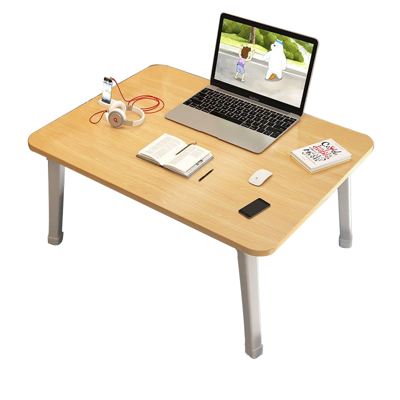 Folding Computer Bedroom Card Slot Bed Desk - Image 2
