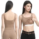 Vest W618 Cocoa Color