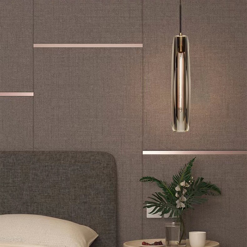 Simple Post-modern Bedroom Bedside Crystal Chandelier