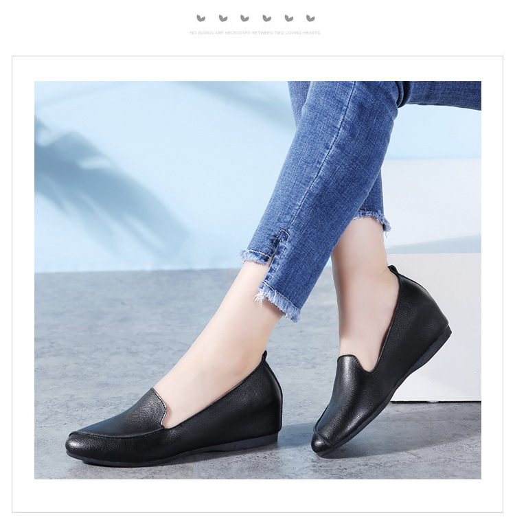 Title 7, New Korean Style Small Leather Shoes For Women...