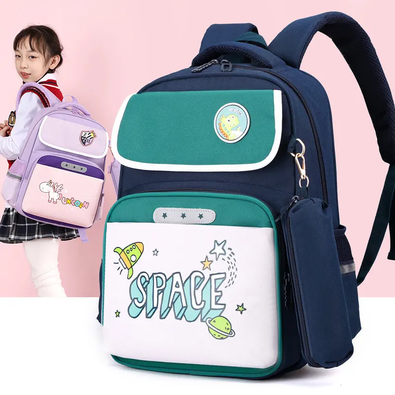 Children's Large Capacity Bag for Burden Reduction and Spine