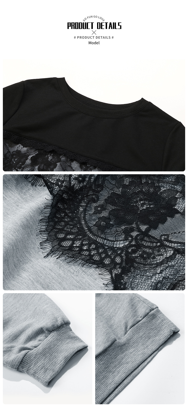 Women's Color Matching Long-sleeved Sweater Autumn