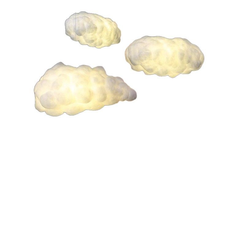 Net Red Cotton Floating Cloud Lamp Cloud Chandelier