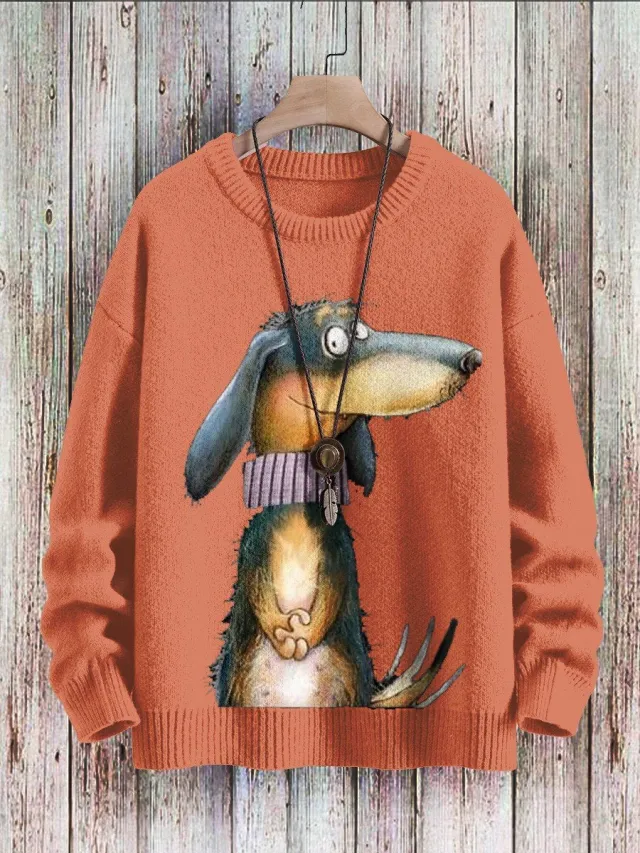Christmas Popular 3D Digital Printing Loose Pullover Thickened Spring Sweater Llwdz012 Xxs - Shop at LoveMi