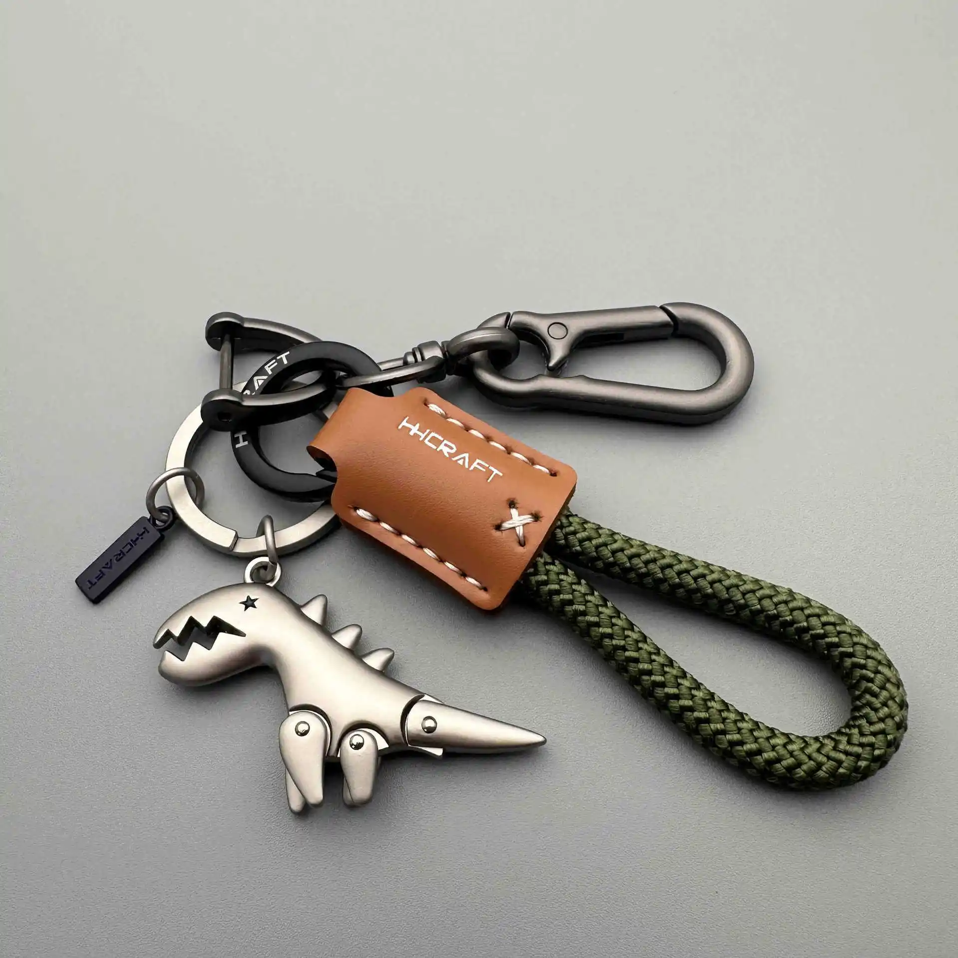 Cute Cartoon Little Dinosaur Keychain Schoolbag Pendant