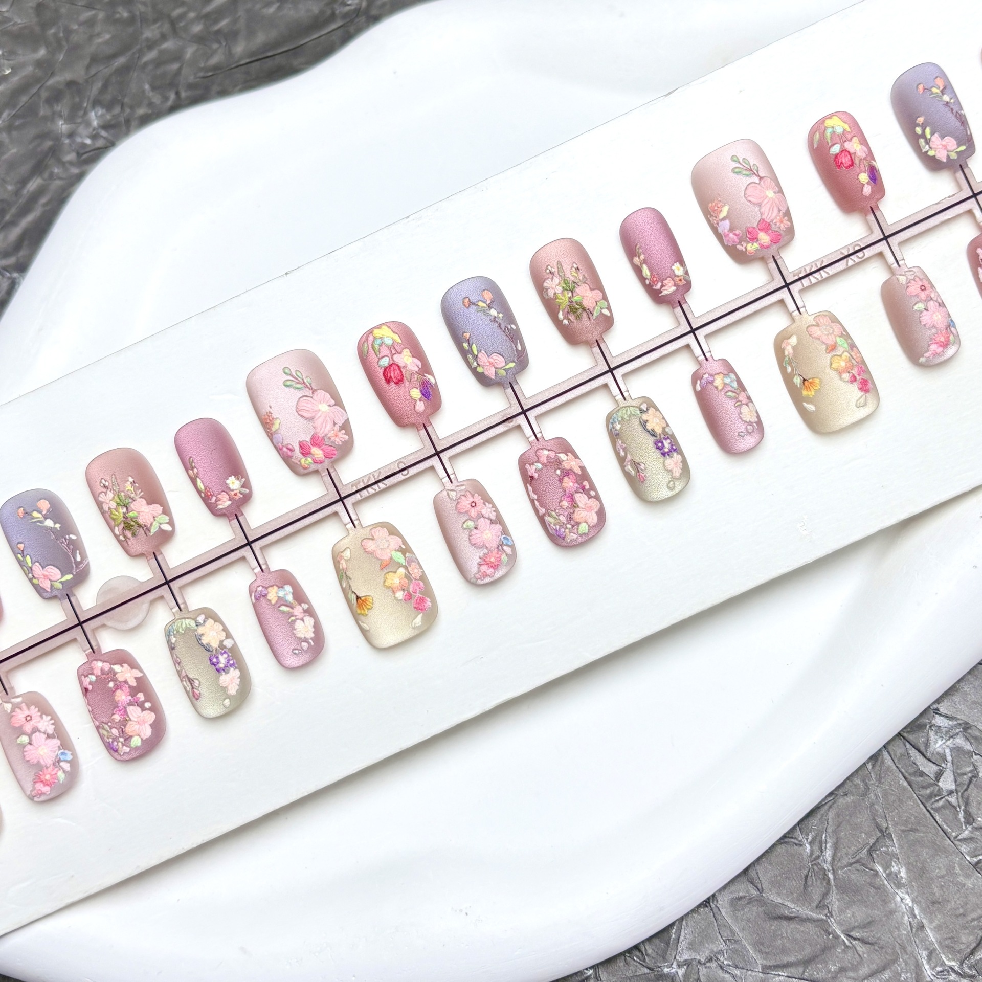 Matte Niche Vintage Nail Art Stickers