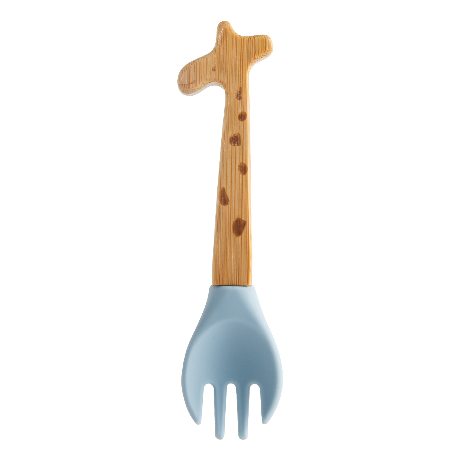 Giraffe Blue Fork