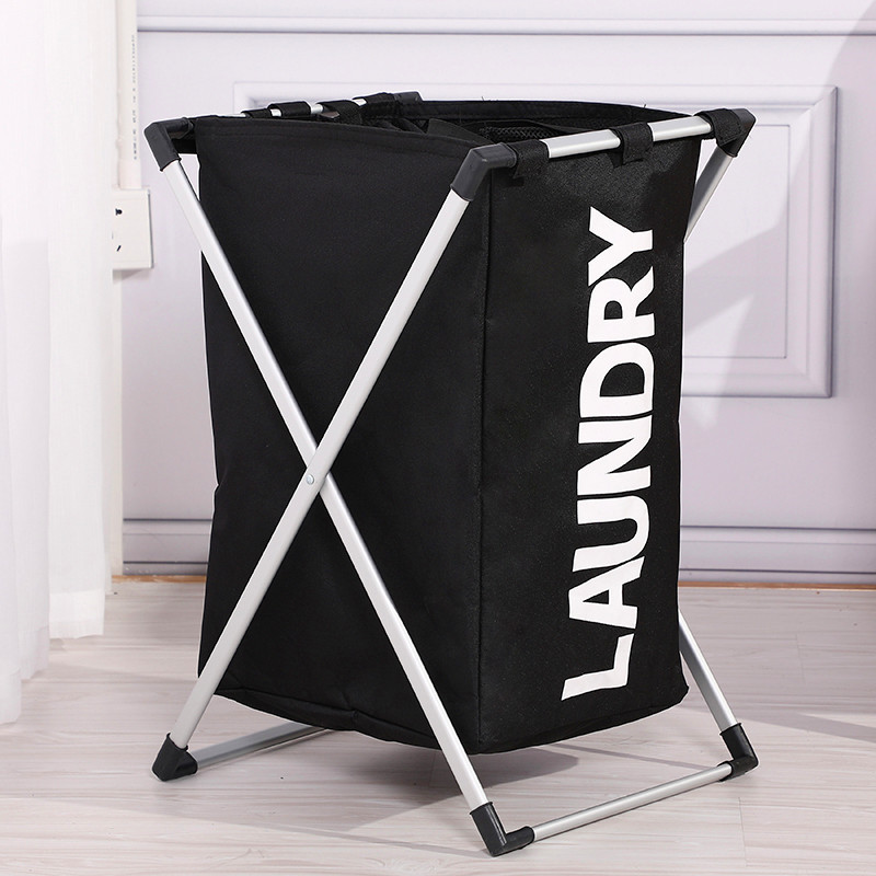 Oxford Cloth Laundry Storage Folding Moisture-proof Multi-color Single-compartment Detachable Laundry Basket