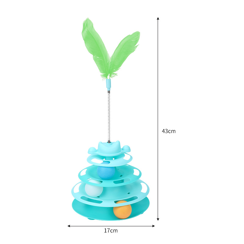 Cat Toy Self-Entertainment Cat Turntable Ball