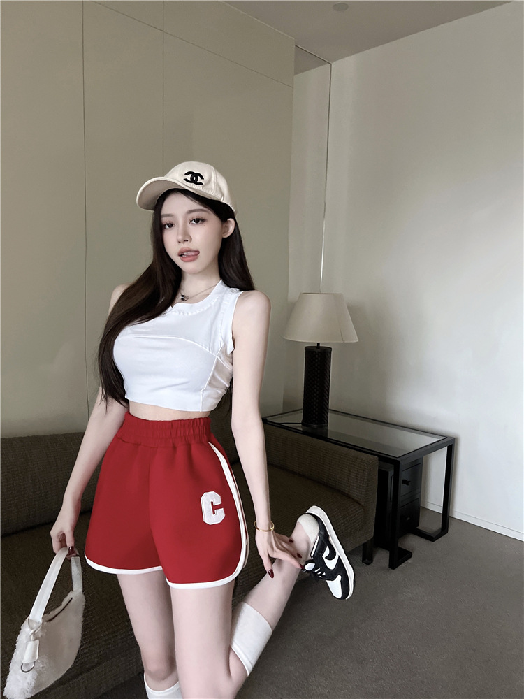 Athletic Shorts High Waisted Loose Fit Varsity Shorts 14 76532c40 99d7 4348 b5ba 0f9ad6b0d173