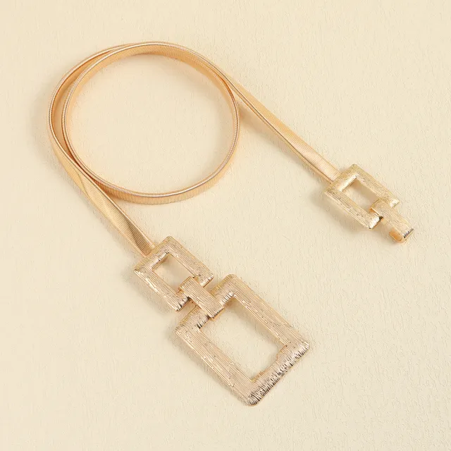 Minimalist Women's Decoration With Elastic Waistband And Versatile Waist Chain 19323 Gold - Shop at LoveMi