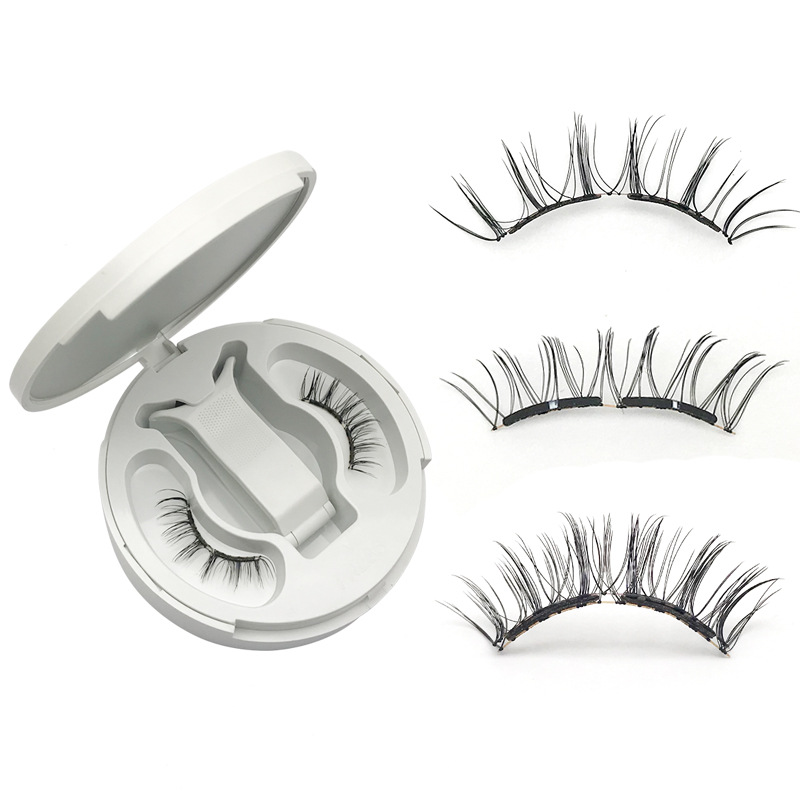 Quantum-style Soft Magnetic False Eyelashesself-attaching