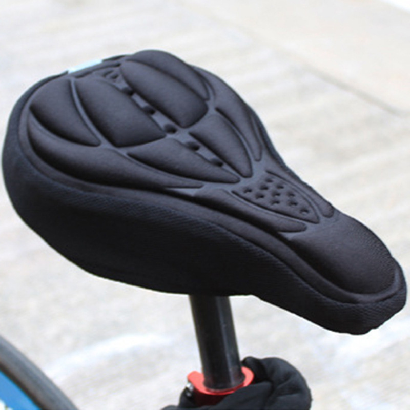 Title 5, Embossed bicycle breathable seat cover, 3D brea...