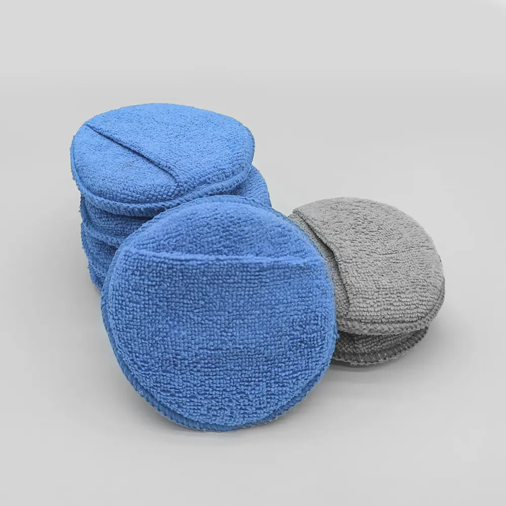 5-inch Waxing Cake Polish Sponge Car Round