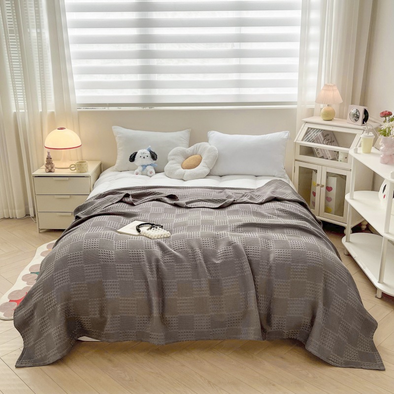 Cotton Knit Throw Blanket, picture 8 of 9