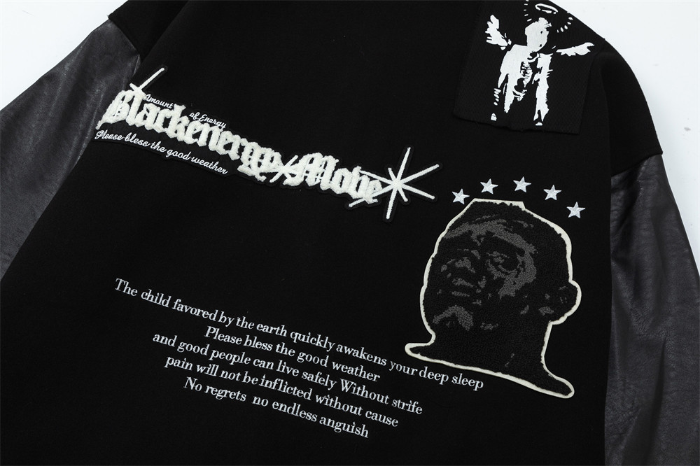 American Retro Baseball Uniform Men's Towel Embroidery Portrait