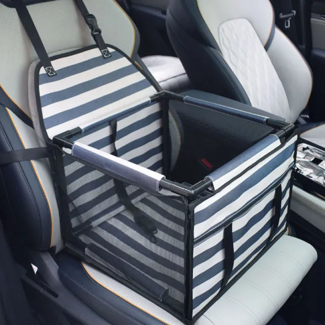 Dog Car Mat Pet Safety Seat Anti dirty Waterproof Pet Bag For Car Use Car Kennel Stripes - Shop at LoveMi