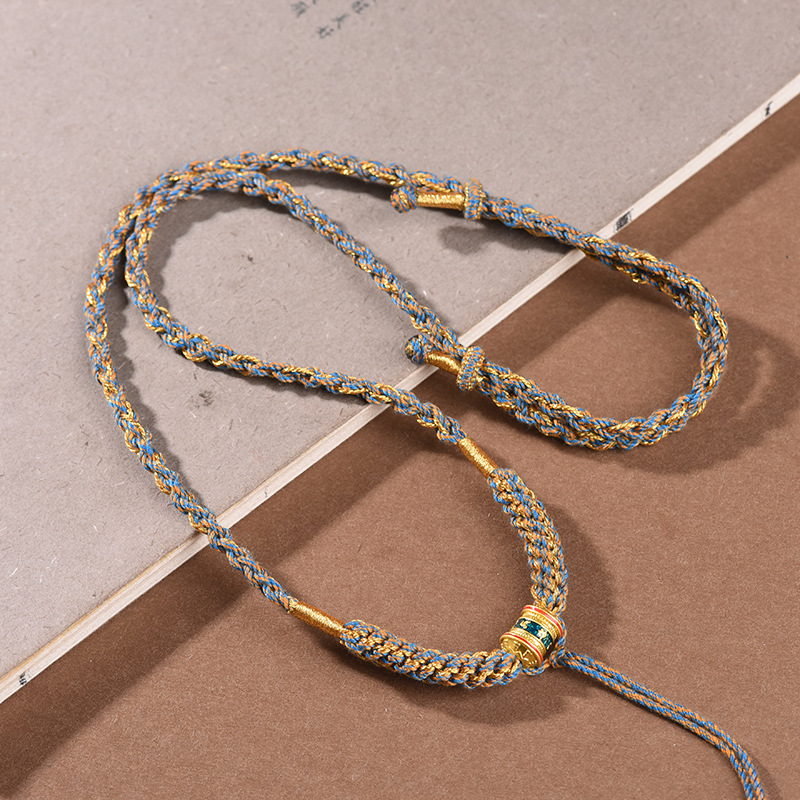 Woven Tibetan Necklace Neck Lanyard