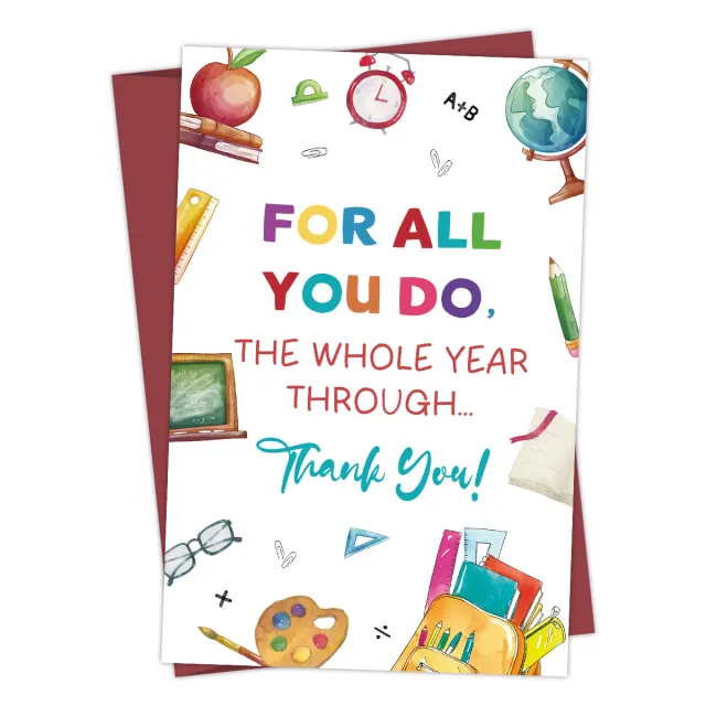 Birthday And Holiday Greeting Card With Envelope Text Card Gift Qt954 6 - Shop at LoveMi