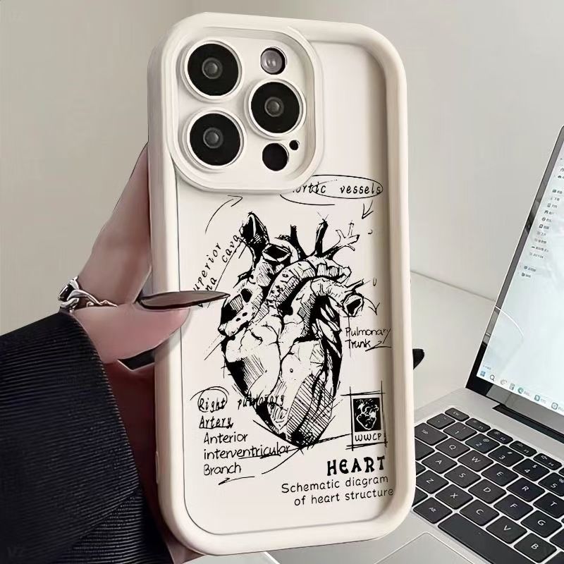 Fashion Personalized Heart Pattern Phone Case