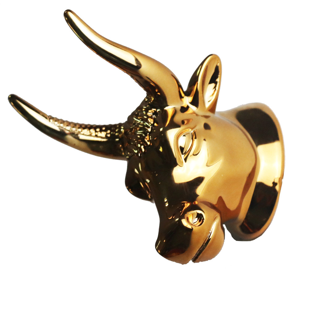 Title 6, Cow Head Guitar Hook Creative Accessories