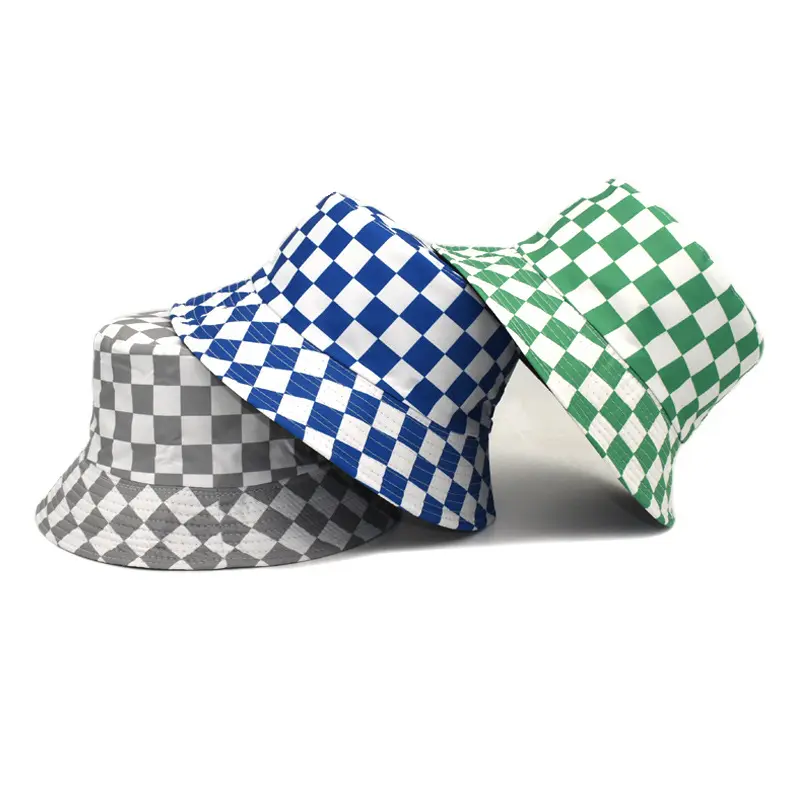 Outdoor Travel Sun Hat Cotton Man Double-sided