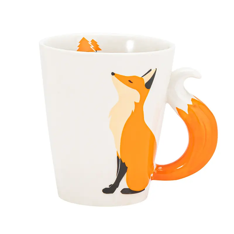 Ceramic Fox Mug Creative Personality