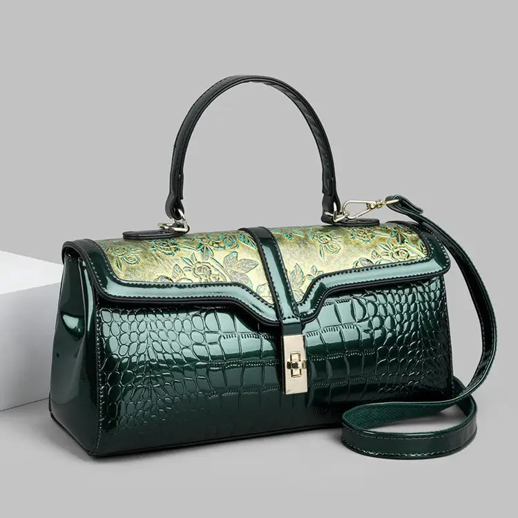 Large Capacity Crocodile-pattern Tote Bag