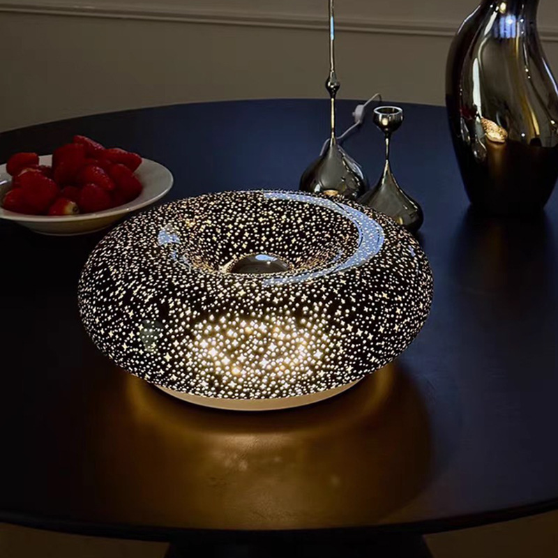Creative Home Donut Starry Sky Small Night Lamp