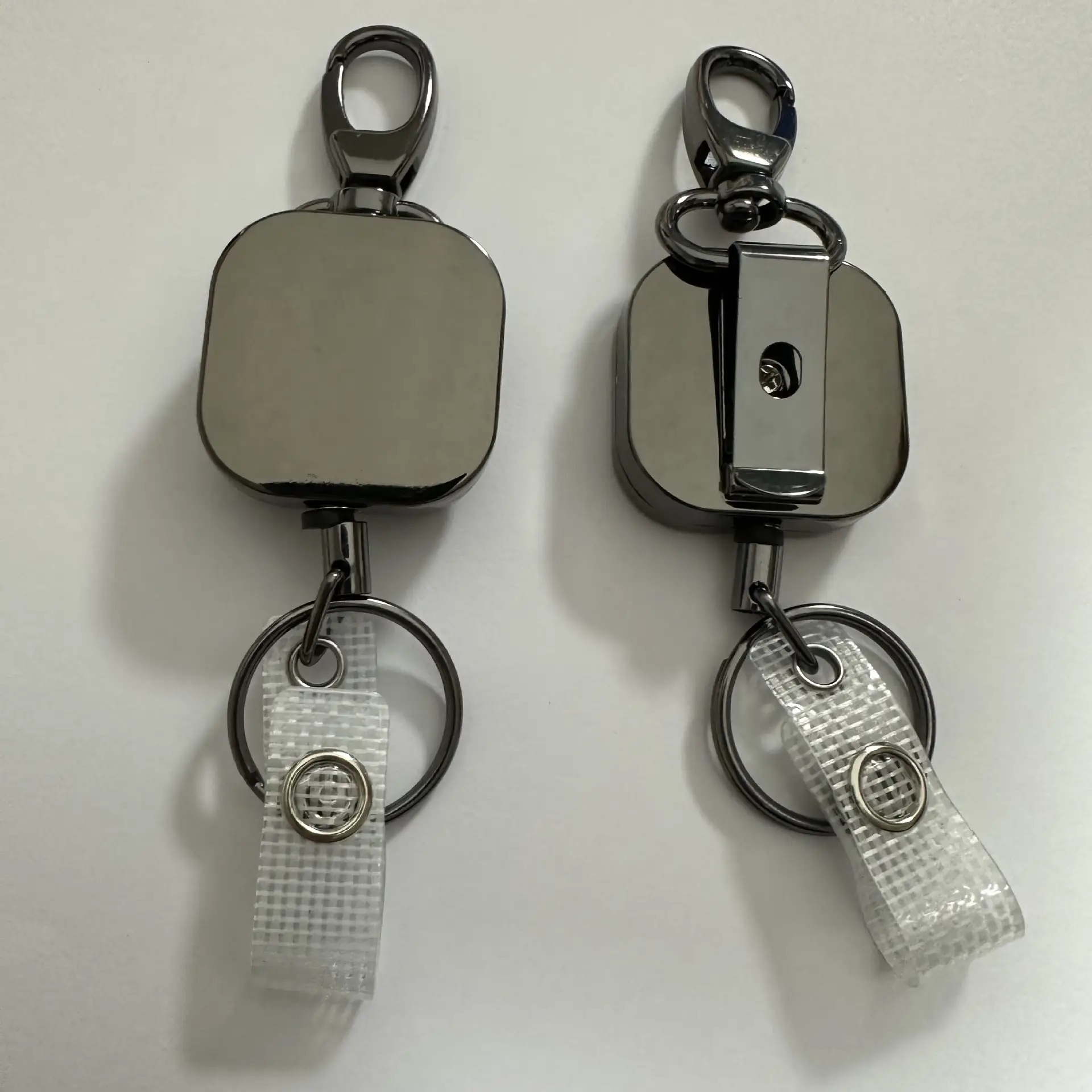 Zinc Alloy Square Telescopic Multifunction Keychain