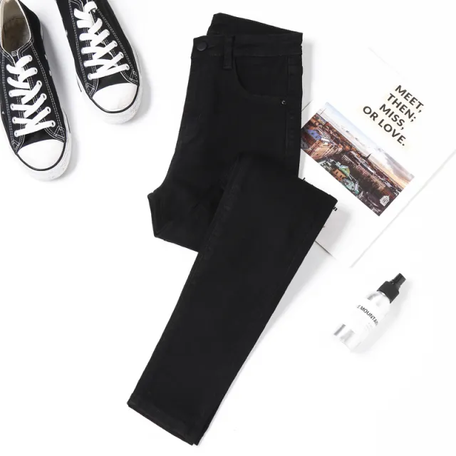 Denim Women's Tight Skinny Pants Black Ninth - Shop at LoveMi