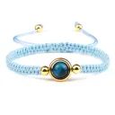 Blue Line Gold Ring