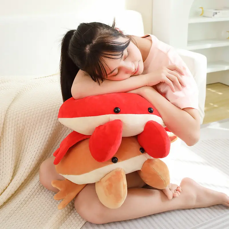 Household Fashion Brown Crab Plush Toys