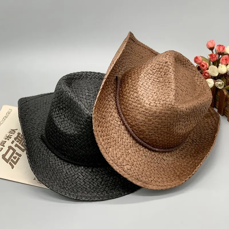 Lala Grass Hand-Woven Mens Straw Hat