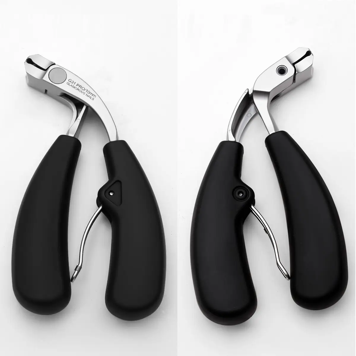 Anti-splash Bevel Elbow Nail Clippers Large Opening Secondary Blade Nail Clippers Pruning