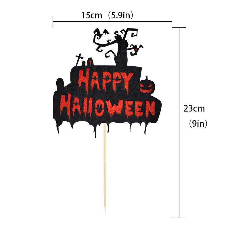 Title 5, Ghost Festival Inserts Cake Flag Party Decorati...