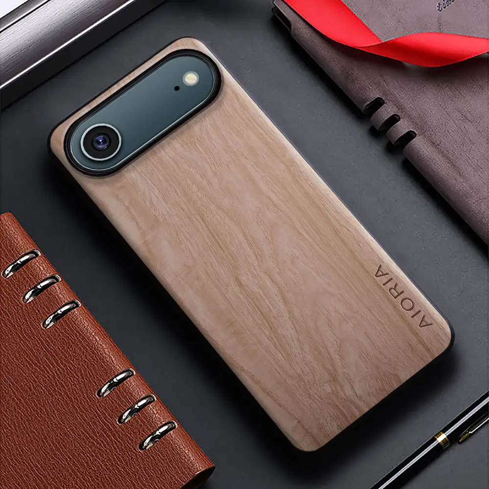 Minimalist Interwoven Wood-grain Phone Case