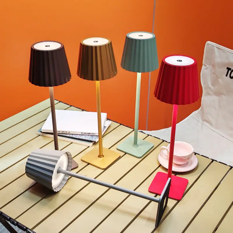 Touch USB Charging High Leg Desk Lamp