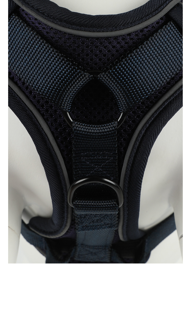 Vest-style Dog Leash And Harness Set detail photo 12