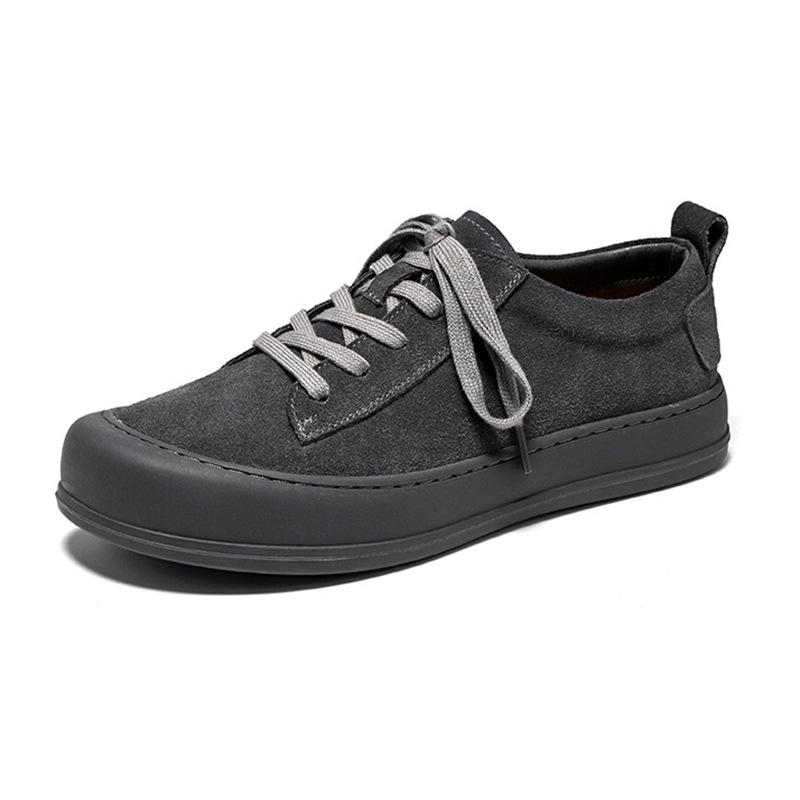 Casual Men's Leather Shoes Retro - Image 5